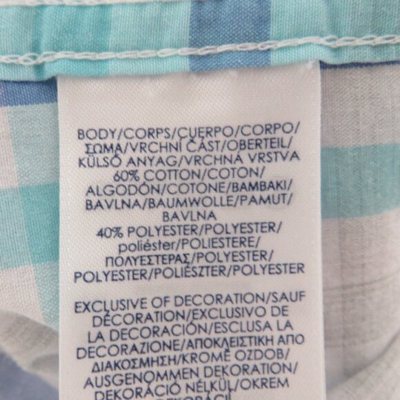 Chaps* Men's Short Sleeve‎ Button Down Curved Hem Chest Pocket Shirt~ Size XL - Picture 4 of 12